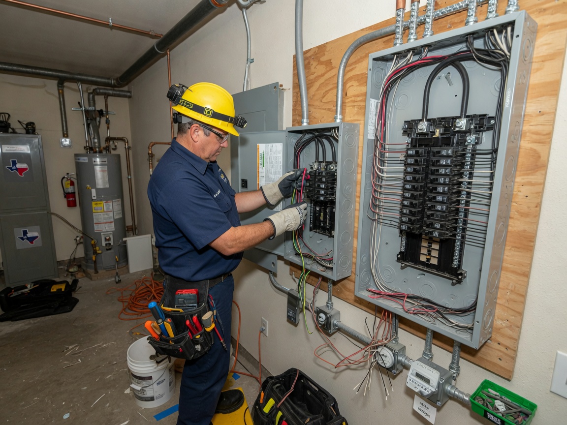 Electrical Panel Upgrade in Plano